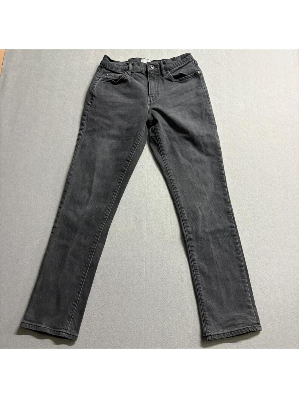 Mutual Weave The Athletic Jeans Womens 29x32 Gray Denim Straight Leg Pants